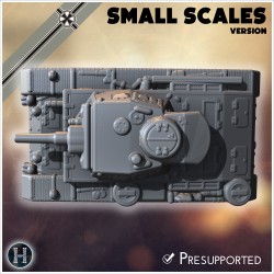 Panzer III Ausf. H (small scales... - 3D STL | Hartolia Miniatures
