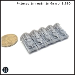 Panzer III Ausf. H (small scales... - 3D STL | Hartolia Miniatures
