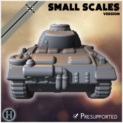 Panzer III Ausf. N (small scales... - 3D STL | Hartolia Miniatures