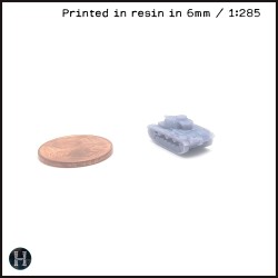 Panzer III Ausf. N (small scales... - 3D STL | Hartolia Miniatures
