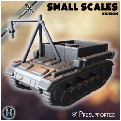 Bergepanzer III (small scales version) - 3D STL | Hartolia Miniatures