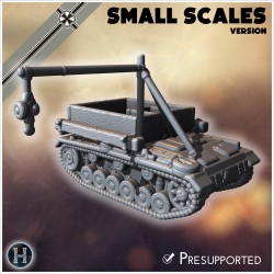 Bergepanzer III (version pour... - STL 3D | Hartolia Miniatures