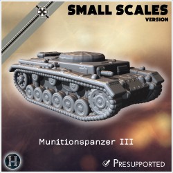Munitionspanzer III (version pour... - STL 3D | Hartolia Miniatures