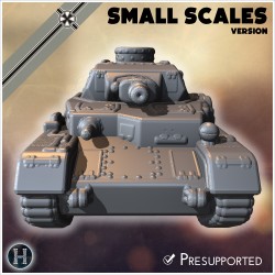 Panzer IV Ausf. A (small scales... - 3D STL | Hartolia Miniatures