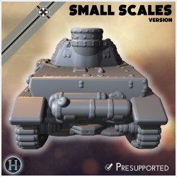 Panzer IV Ausf. A (small scales... - 3D STL | Hartolia Miniatures