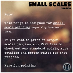 Panzer IV Ausf. B (small scales... - 3D STL | Hartolia Miniatures