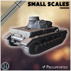Panzer IV Ausf. B (version pour... - STL 3D | Hartolia Miniatures
