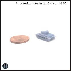 Panzer IV Ausf. C (small scales... - 3D STL | Hartolia Miniatures
