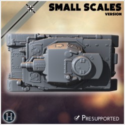 Panzer IV Ausf. D (small scales... - 3D STL | Hartolia Miniatures