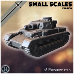 Panzer IV Ausf. E (version pour... - STL 3D | Hartolia Miniatures