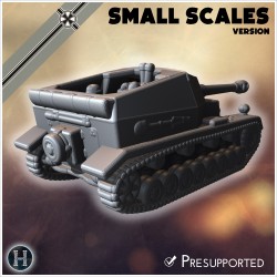 Dicker Max 105 mm K (gp.Sfl.)... - STL 3D | Hartolia Miniatures