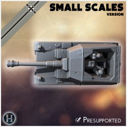 Dicker Max 105 mm K (gp.Sfl.)... - STL 3D | Hartolia Miniatures