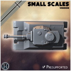 Panzer III-IV Einheitsfahrgestell 3... - STL 3D | Hartolia Miniatures
