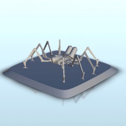 Robot araignée sur socle 5