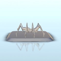 Spider robot on base 5