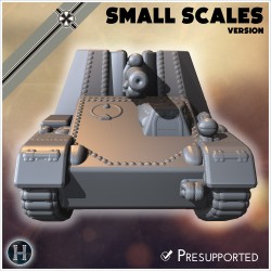Hummel-Wespe 105mm SPG (small... - 3D STL | Hartolia Miniatures