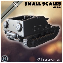 Hummel-Wespe 105mm SPG (small... - 3D STL | Hartolia Miniatures