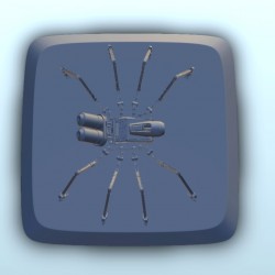 Spider robot on base 5 |  | Hartolia miniatures