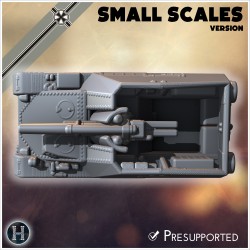 Hummel-Wespe 105mm SPG (small... - 3D STL | Hartolia Miniatures