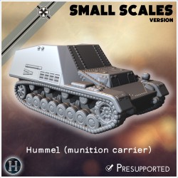 Hummel (auf Geschutzwagen III-IV)... - STL 3D | Hartolia Miniatures