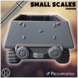 Hummel (auf Geschutzwagen III-IV)... - STL 3D | Hartolia Miniatures