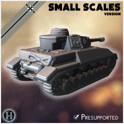 Panzer IV Ausf. H Krupp Entwurf... - STL 3D | Hartolia Miniatures
