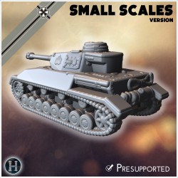 Panzer IV Ausf. H Krupp Entwurf... - STL 3D | Hartolia Miniatures