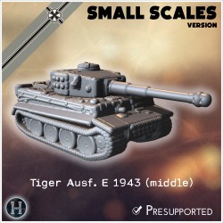 Panzer VI Tiger Ausf. E 1943... - STL 3D | Hartolia Miniatures