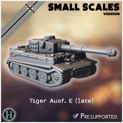 Panzer VI Tiger Ausf. E 1944 (fin... - STL 3D | Hartolia Miniatures