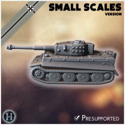 Panzer VI Tiger Ausf. E 1944 (fin... - STL 3D | Hartolia Miniatures