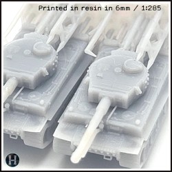 Panzer VI Tiger Ausf. E 1944 (fin... - STL 3D | Hartolia Miniatures
