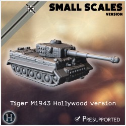 Tiger M1943 Hollywood version... - 3D STL | Hartolia Miniatures