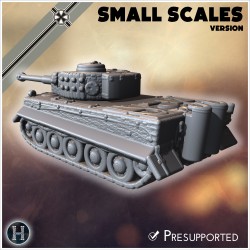 Tiger M1944 Hollywood version... - STL 3D | Hartolia Miniatures