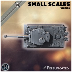 Tiger M1944 Hollywood version... - STL 3D | Hartolia Miniatures