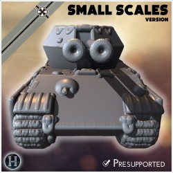 Panzer V Flakpanther 55 mm (version... - STL 3D | Hartolia Miniatures