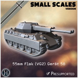 55mm Flak (VG2) Gerät 58... - 3D STL | Hartolia Miniatures