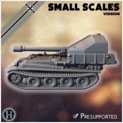 Panzer V 128 mm SPG Grille 12 (K)... - 3D STL | Hartolia Miniatures