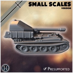 Panzer V 128 mm SPG Grille 12 (K)... - 3D STL | Hartolia Miniatures