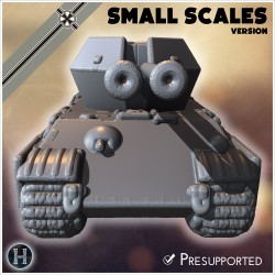 Panzer V Flakpanther 55 mm (open... - 3D STL | Hartolia Miniatures