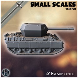 Panzer V Flakpanther 55 mm (version... - STL 3D | Hartolia Miniatures