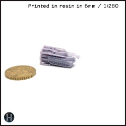 Panzer V Flakpanther 55 mm (open... - 3D STL | Hartolia Miniatures