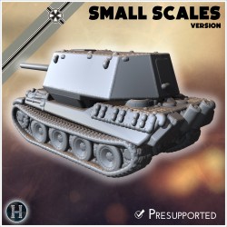 Panzer V Flakpanther 88 mm Flak 41... - STL 3D | Hartolia Miniatures