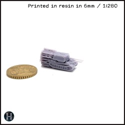 Panzer V Flakpanther 88 mm Flak 41... - 3D STL | Hartolia Miniatures
