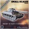 Panzer IV Ausf. K (avec tourelle... - STL 3D | Hartolia Miniatures