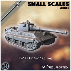 E-50 Entwicklung (small scales version) - 3D STL | Hartolia Miniatures