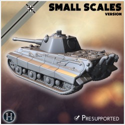 E-50 Entwicklung (small scales version) - 3D STL | Hartolia Miniatures