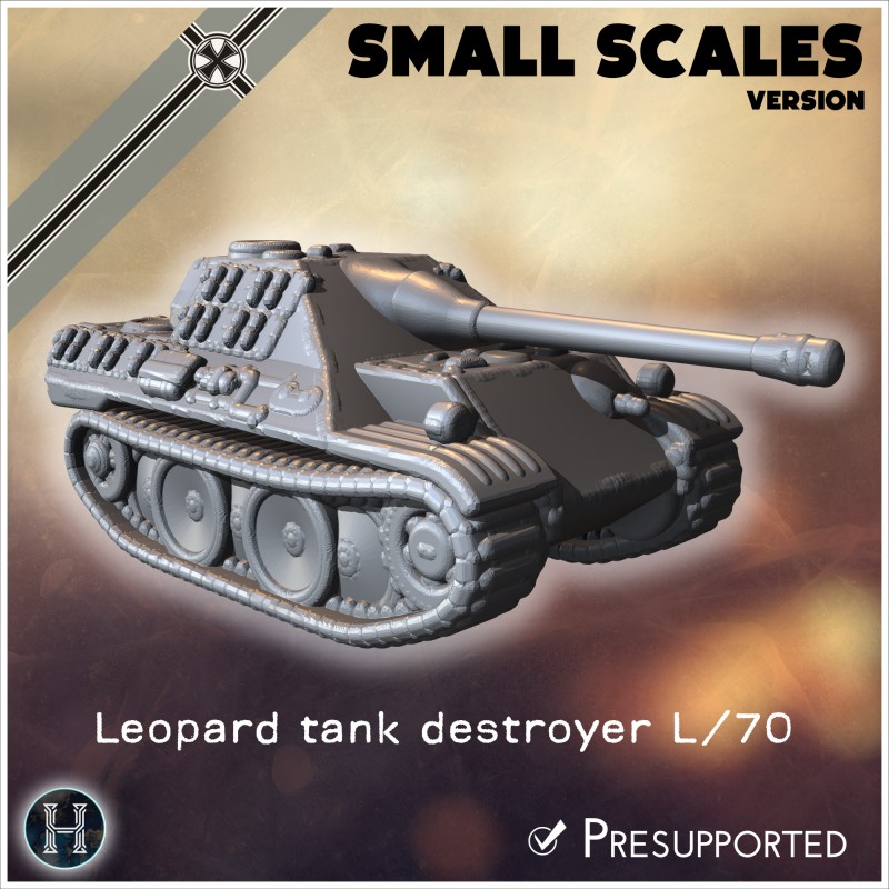 Sturmgeschutz Leopard tank... - 3D STL | Hartolia Miniatures
