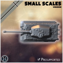 Panzer VI Tiger II (Porsche) (small... - 3D STL | Hartolia Miniatures