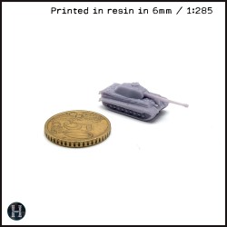 Panzer VI Tiger II (Porsche) (small... - 3D STL | Hartolia Miniatures