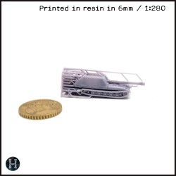 Waffenträger Grille 17 170mm... - STL 3D | Hartolia Miniatures